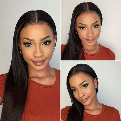 Straight 13x4 full frontal lace wig