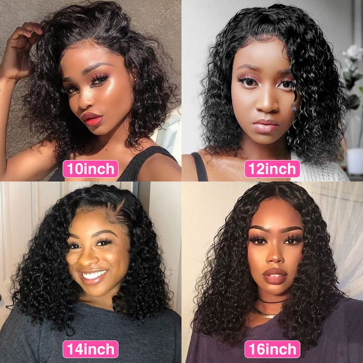 4x4 lace closure bob wig water wave