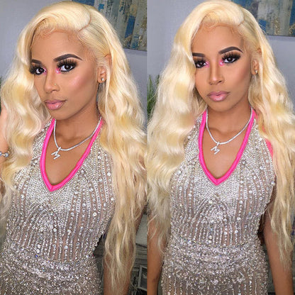 613 Blonde Body Wave 13x4 Lace Frontal Wig