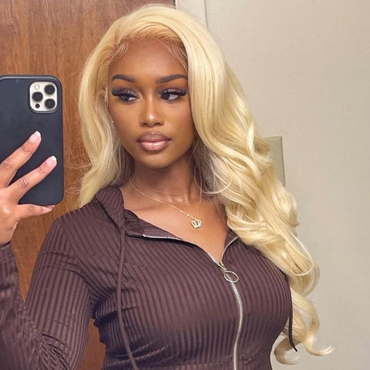 Body Wave 613 Blonde 13x4 Lace Frontal Wig