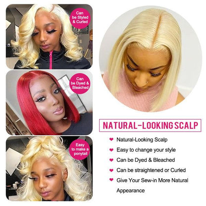 613 Blonde 13x4 full frontal wig