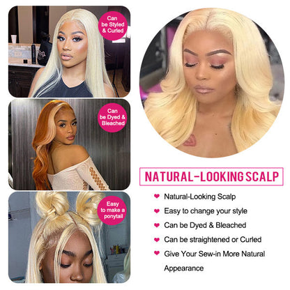 Body Wave 613 Blonde 13x4 Lace Frontal Wig