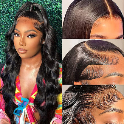 HD Glueless wig body wave 13x4 lace frontal wig