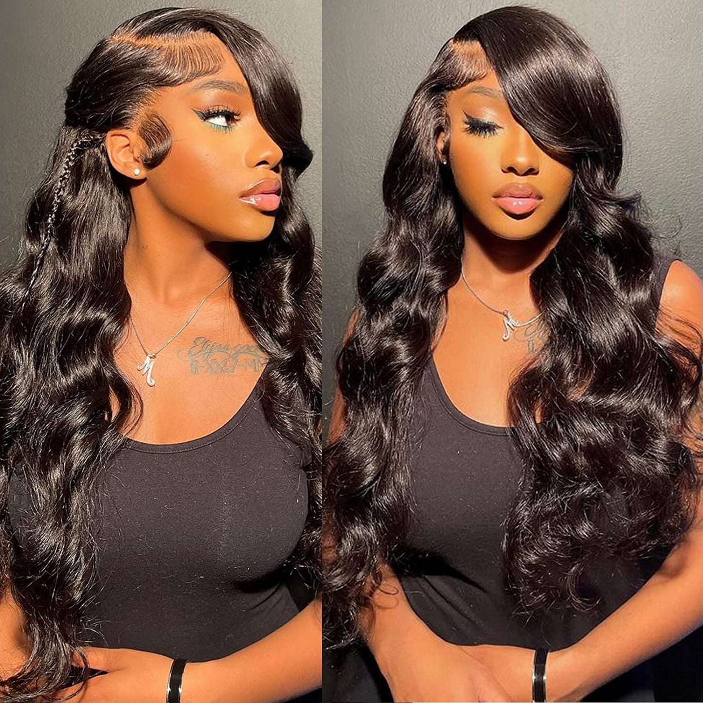 HD Glueless wig body wave 13x4 lace frontal wig