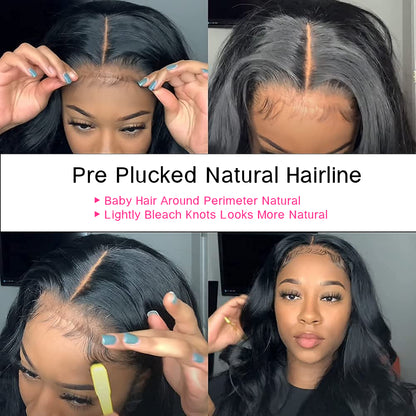 HD Glueless wig body wave 13x4 lace frontal wig