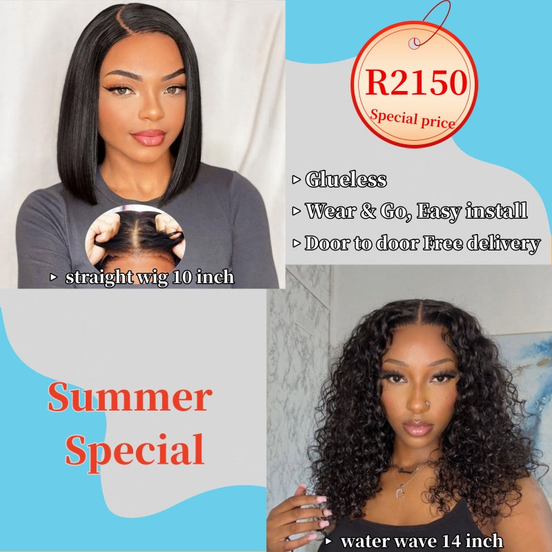 2 Wigs Special Combo Glueless Wigs Combo