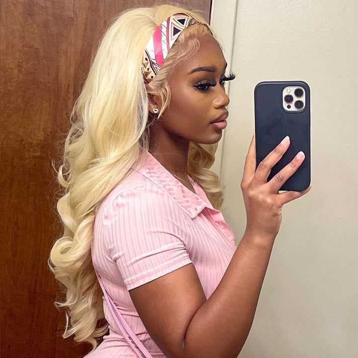 613 Blonde Body Wave 13x4 Lace Frontal Wig