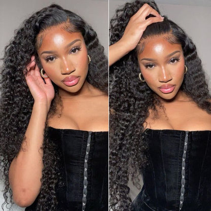 Water wave 13x4 full frontal lace wig