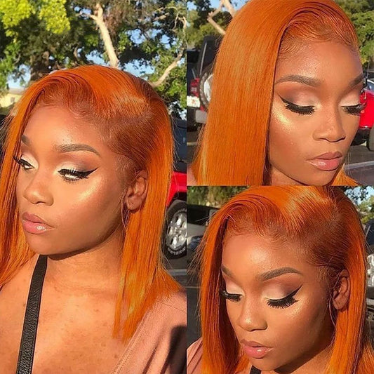 Ginger Frontal Wig 13x4 Full Frontal wig 350#