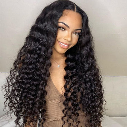 4 Bundles Deep Wave Remy Human Hair Weave